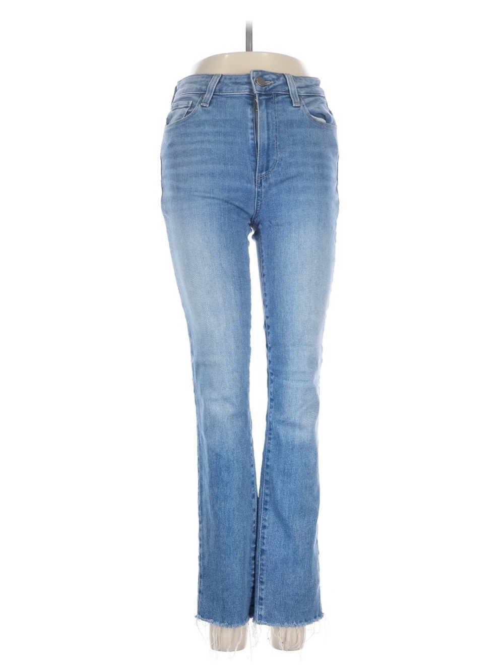 *PAIGE Medium-Light Denim Wash Flare Jeans Size 27